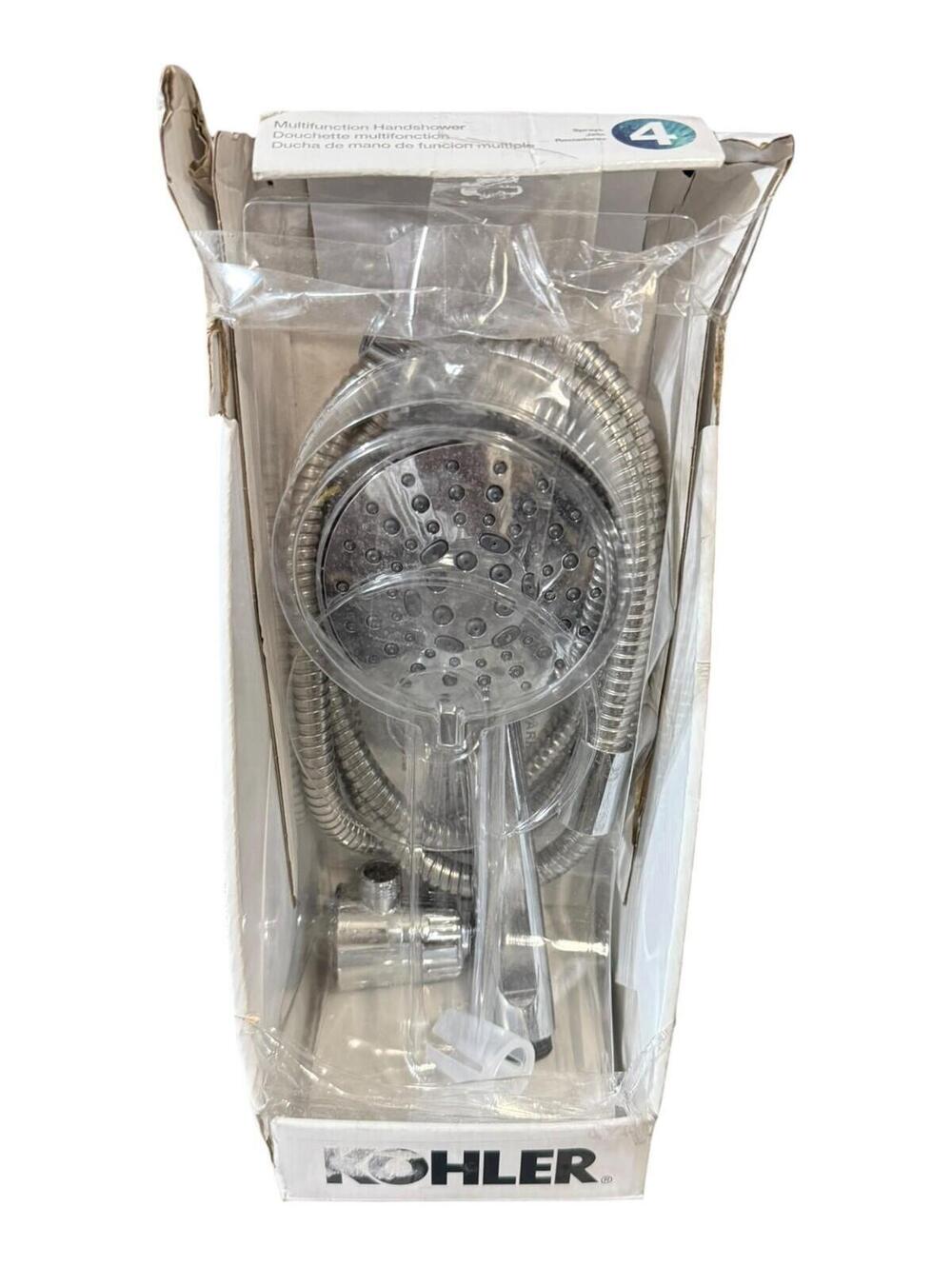 Kohler Premise R33629-G-CP 4" Round Multi-Function 4-Spray Handheld Shower
